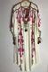 Free People Embroidered Maxi Kaftan Dress (taille L) Rrp £228