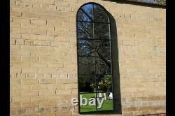 Full Length Garden Mirror Wall Mounted Large Window Style Miroir 6672s