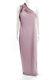 Gianni Versace Femmes Une Epaule Pleine Longueur Gown Rose Taille Italienne 44