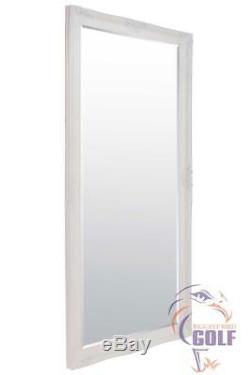 Grand Blanc Leaner Cadrage En Pied Miroir Mural 5ft6 X 2ft6 X 168cm X 76cm