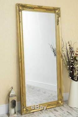 Grand Classique Ornement Cadrage Styled Or Miroir 5ft7 X 170cm X 79cm 2ft7