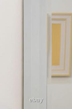 Grand Miroir Vénitien Modena Longueur Complète Longue Mur De Retenue 165cm X 78cm