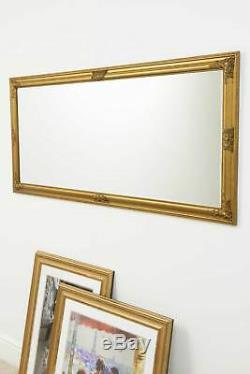 Grand Or Cadrage En Pied Miroir Mural 5ft3 X 2ft5 X 160cm 73cm