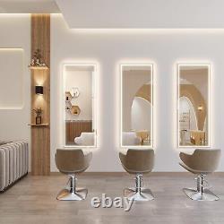 Grand miroir pleine longueur avec lumières 140x50cm Miroir LED pleine longueur avec support gratuit