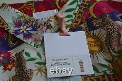 Hayley Menzies Pure Silk Longue Chemise Maxi Taille De Robe Large Nouveau Éblouissant