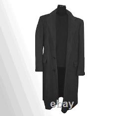 Homme Christian Dior Monsieur Full Length Overcoat 100% Laine Large