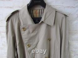 Hommes Vintage Burberrys Longueur Complète Trench Coat Uk Taille Extra Large / A31 114