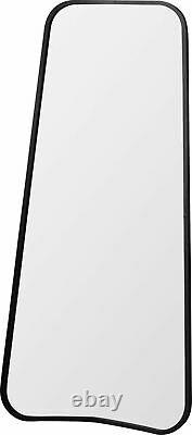 Kurva Leaner Hanging Mirror Grand Métal Noir Rustique Pleine Longueur 119.5cm X 56cm