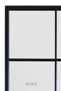 Le Fenestra Nouveau Miroir de Fenêtre Noir Extra Large 69 X 33 174 x 85cm