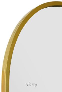 Le nouvel arcus miroir arqué extra large avec cadre doré 71 x 35 180 x 90cm