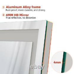 Led Dressing Mirror Full Length Mirror Avec Lumières Grand Standing/wall Mounted