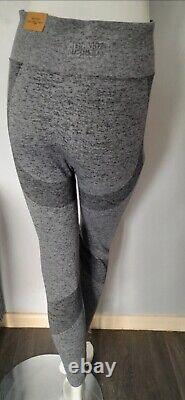 Leggings taille haute de longueur totale Victorias Secret taille Large BNWT gris