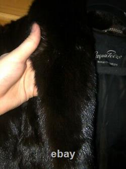 Magnifique Manteau En Mink Fur De Longueur Complète Pour Hommes