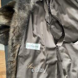 Manteau de vison Blackglama pleine longueur en fourrure de ranch de luxe par Ceresnie & Offen