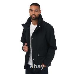 Manteau pour homme Gant Léger Mist à fermeture éclair complète et coupe régulière en bleu