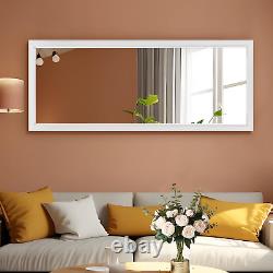 Miroir en pied de grande taille NeuType 43x16 pour chambre à coucher ou vestiaire