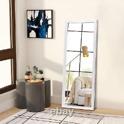 Miroir en pied de grande taille NeuType 43x16 pour chambre à coucher ou vestiaire