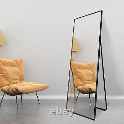 Miroir plein pied Beauty4U de 165x60cm, à poser, à suspendre ou à incliner, grand ou