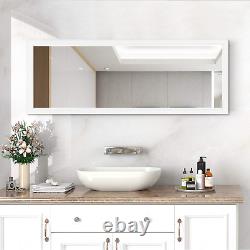 Miroir plein pied NeuType 43x16 - Grand miroir pour chambre à coucher ou vestiaire