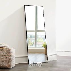 Miroir sur pied Full Length KIAYACI avec support 47x16 Grand miroir mural corporel entier