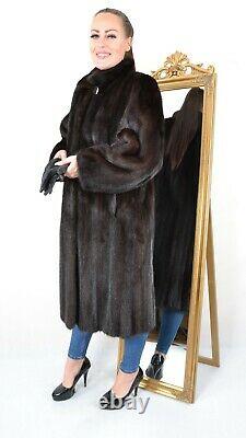 Nous3201 Fantastic Farmer Mink Fur Coat Plein Longueur L Nerzmantel Pelliccia