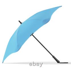 Parapluie classique BLUNT Bleu Grand, Bâton de Longueur Totale 120cm GARANTIE 2 ANS