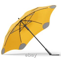 Parapluie classique BLUNT jaune Grand, bâton de longueur complète 120cm GARANTIE DE 2 ANS