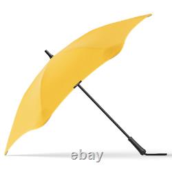 Parapluie classique BLUNT jaune Grand, bâton de longueur complète 120cm GARANTIE DE 2 ANS