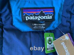 Patagonie Masculine Des T.n.-o. Stretch Nano Storm Jacket Balkan Blue Insulated Waterproof L