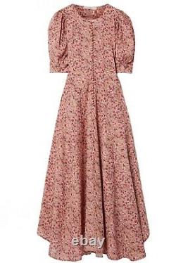 Robe Doen Nouveau Avec Les Mots-clés Laurel Dress In Pink Valley Floral Taille Grand