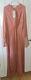 Robe Longue En Abaya En Terracotta Taille L 54