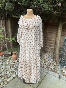 Robe maxi à motif de mangue