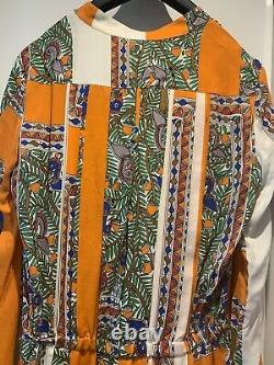 Tory Burch Maxi Robe D'impression Florale New Avec Tags Taille Us 10 / Uk 14