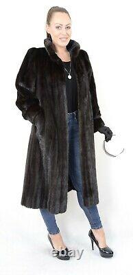 Us2274 Belle Saga Mink Fur Coat Femme Taille L Skins Nerzmantel Pelliccia