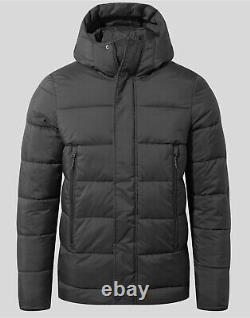 Veste isolante matelassée d'hiver Craghoppers Expert avec 4 poches, capuche et zip intégral