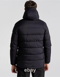 Veste isolante matelassée d'hiver Craghoppers Expert avec 4 poches, capuche et zip intégral