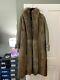 Vintage 2in1 Mink Full Length Fur Coat Or Vest Gorgeous Rare Usa Raccoonfox