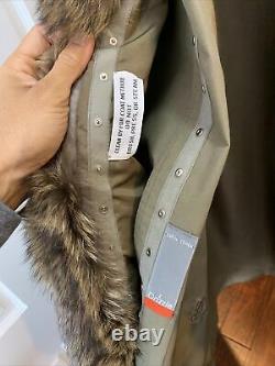 Vintage 2in1 Mink Full Length Fur Coat Or Vest Gorgeous Rare USA Raccoonfox